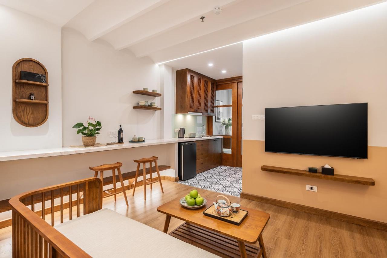 Le Parfum Apartment And Hotel Hanoi Exterior foto